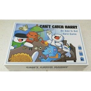 CANT' CATCH HARRY CARD GAME - AN ODD 1S OUT CARD GAME